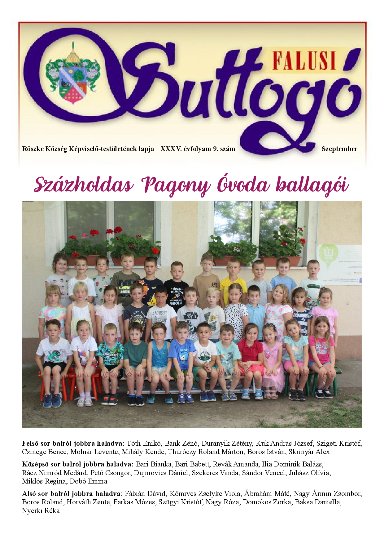 Falusi Suttog� 2026. szeptember